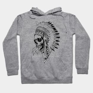 Indian Skull Hoodie